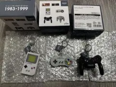 ニンテンドーミュージアム　キーホルダー　ゲームボーイ　スーパーファミコン　3点