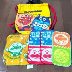 アンパンマン タオル・巾着袋セット
