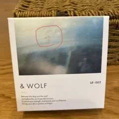 新品　&WOLF UF-002 UVセラムリキッドファンデーションNオーガニック