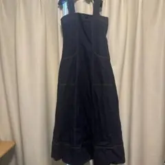 超大幅値下げ！Lumierデニムジャンパースカート　ワンピース