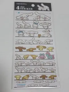 な*ゆ様 4サイズステッカー　シナモロール