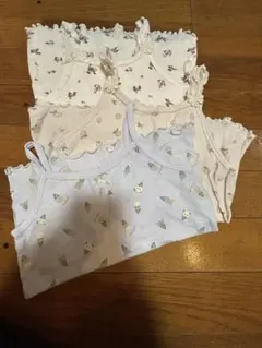 女の子用キャミソール3枚セット