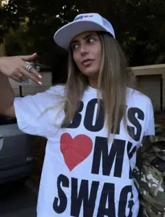 BOYS LOVE MY SWAG Tシャツ y2k opium swag - メルカリ