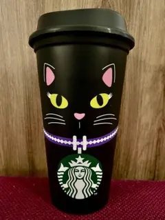 海外スターバックス★ヨーロッパ★ハロウィン　2026★黒猫リユーザブルカップ