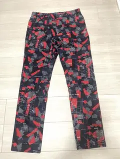 PING ゴルフパンツ メンズ 総柄 裏起毛