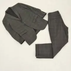 ジャーナルワークス メンズ チェック セットアップスーツ ビジネスジャケット L