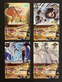 NARUTO データカードダス 4枚セット - メルカリ