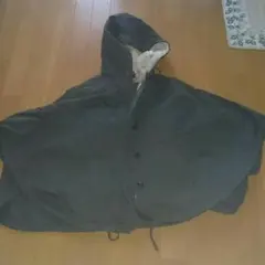 ローリーズファーム ボア付き ポンチョ