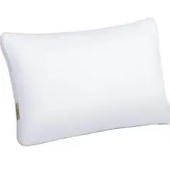 整眠ラボ 枕 まくら 枕 白 ホワイト日本製 丸洗い可能 立体構造63x43cm