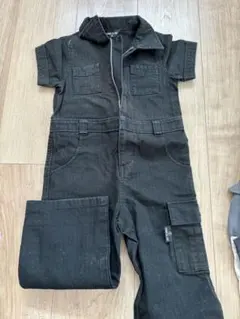 COMME CA ISM ロンパース 90 ブラック