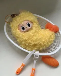 LABUBU ラブブ　天ぷら　エビフライ　ぬいぐるみ服　着せ替え用の服