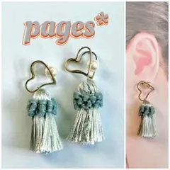 No.152*4 エレガントブルーピアス/イヤリング