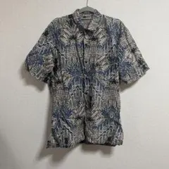 【古着】柄シャツ XL