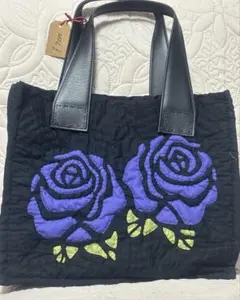 新品未使用】【オススメ】ALBA KEVIN 刺繍ハンドバッグ 上品 黒 - メルカリ