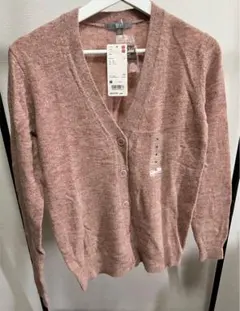 UNIQLOラムブレンドVネックカーディガン