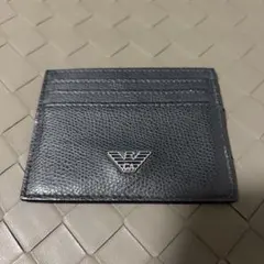 Emporio Armani アルマーニ　カードケース　黒