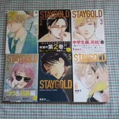STAYGOLD 全巻 秀良子先生 1部特典付き - メルカリ