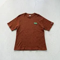Champion ボーダーワッフルT-shirt