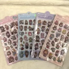 【新品】ボンボンドロップシール4枚セット