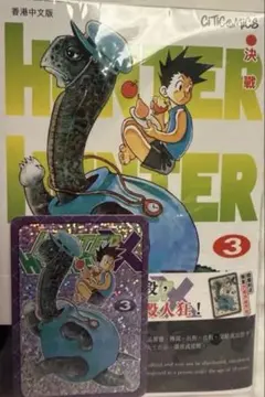 ね*る様 hunterhunter 1巻 初版 特典カード付 中国限定 帯、シュ