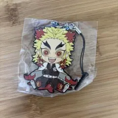 鬼滅の刃 ぺたん娘 トレーディング ラバーストラップ　柱ver. 煉獄杏寿郎