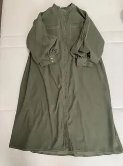 Ciaopanic バルーン袖ワンピース　カーキ