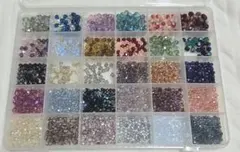 多色ラウンドビーズセット　まとめ売り　貴和製作所