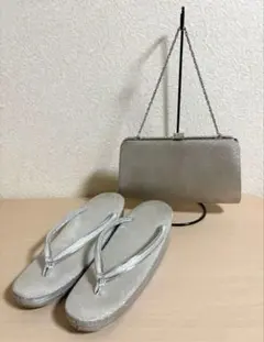 和装 レディース 草履＆バッグセット 【訳あり】