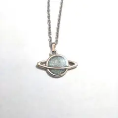 土星ネックレス(ヘリックス)