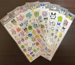 み*】様 7枚セット】たまごっち4サイズステッカー
