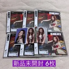 TWICE ENEMY サナ盤 新品未開封6枚 トレカ3枚