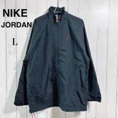 大人気NIKE JORDAN ナイロンジャケット Lサイズ ブラック