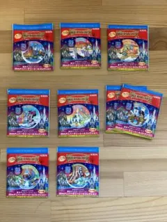 東京ディズニーリゾート　25thアニバーサリーシールコレクション　8種9枚セット