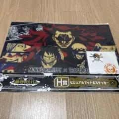 ワンピース1番くじ ビジュアルマット＆ステッカー8枚セット
