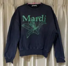 Mardi Mercredi スウェット ネイビー