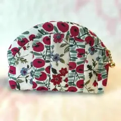 5-27 ハンドメイド　パッチワーク ミニポーチ