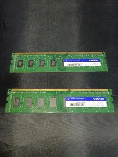 ADATA DDR3 1333(9)2G×16 2GBメモリ2枚セット4GB