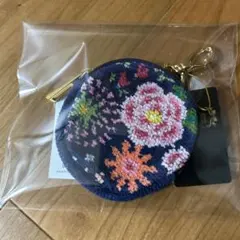 【新品】FEILER フェイラー サークルポーチ　イハナクッカ　花柄のサムネイル