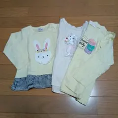 長袖Tシャツ3点セット　95.100.110サイズ