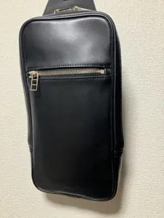 ポールスミス　ボディーバッグ　レザー　黒