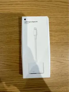 Apple純正　Lightning to Digital AVアダプタ【箱潰れ】
