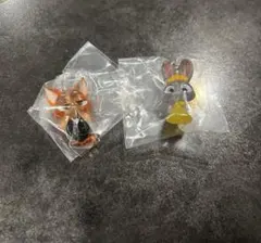 ズートピア2 めじるしアクセサリー　ニック　ジュディB 2個セット