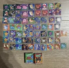 レア】1995年頃 ポケモン ブロスカード キラ26枚計182枚ケース 当時物