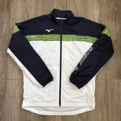 美品 Mizuno ミズノ ウィンドブレーカー 裏起毛 ジャケット L