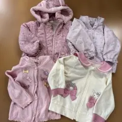 女の子 まとめ売り キムラタン クーラクール90 秋冬 長袖　マイメロ　うさぎ