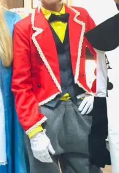 ディズニー 不思議の国のアリス　うさぎで使用 コスプレ衣装セット