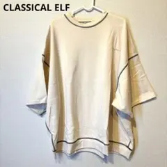 CLASSICAL ELF クラシカルエルフ　アイボリーホワイト　Tシャツ