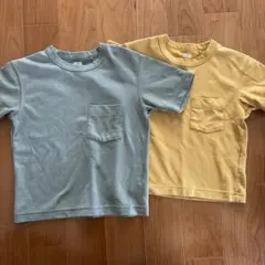 UNIQLO U キッズ Tシャツ 2枚セット 110cm 120cm2枚セット