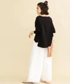 BEAUTY&YOUTH ワイドドロップスリーブカットソ