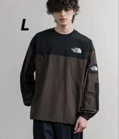 ノースフェイス　ALBANY CREWNECK クルーネック　L　ブラウン